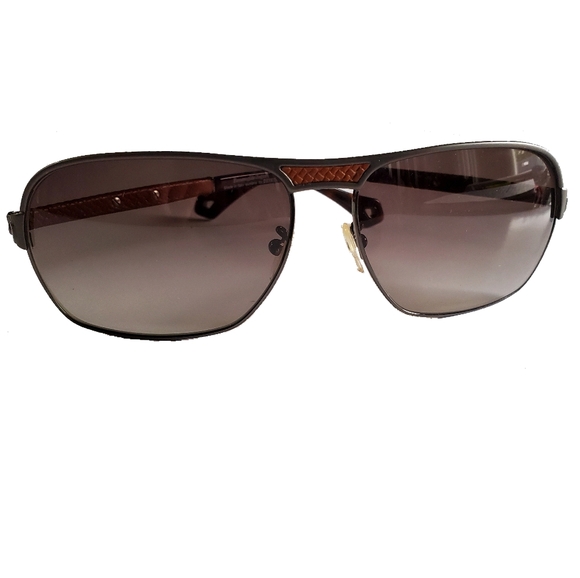 Authentic unisex Ermenegild Zegna sunglasses brown - Picture 2 of 7